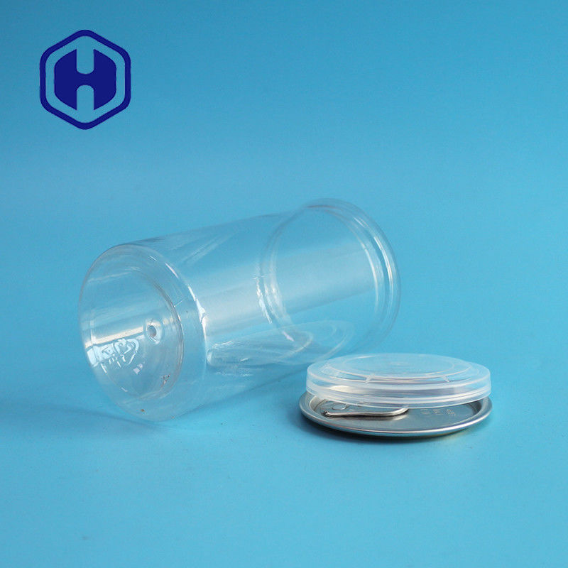 Przejrzysty pokarm dla zwierząt domowych może być łatwo otwarty puszki plastikowe do skutecznego przechowywania suszonej żywności w puszkach