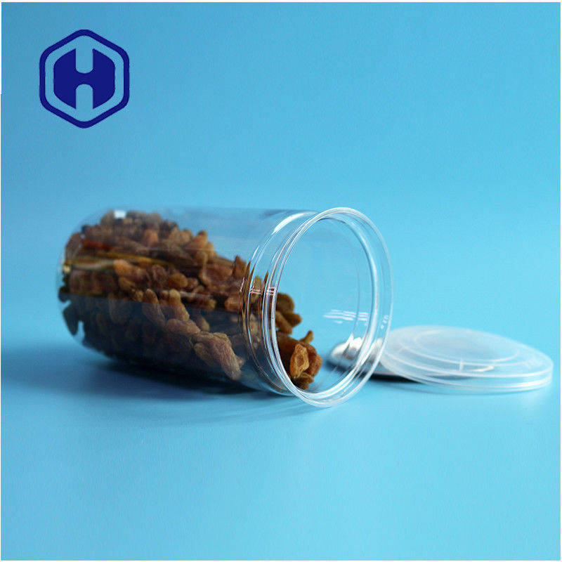 500 ml Wzory indywidualne Śniady Produkty spożywcze Powtórnie używalne puszki z tworzyw sztucznych PET do pakowania żywności