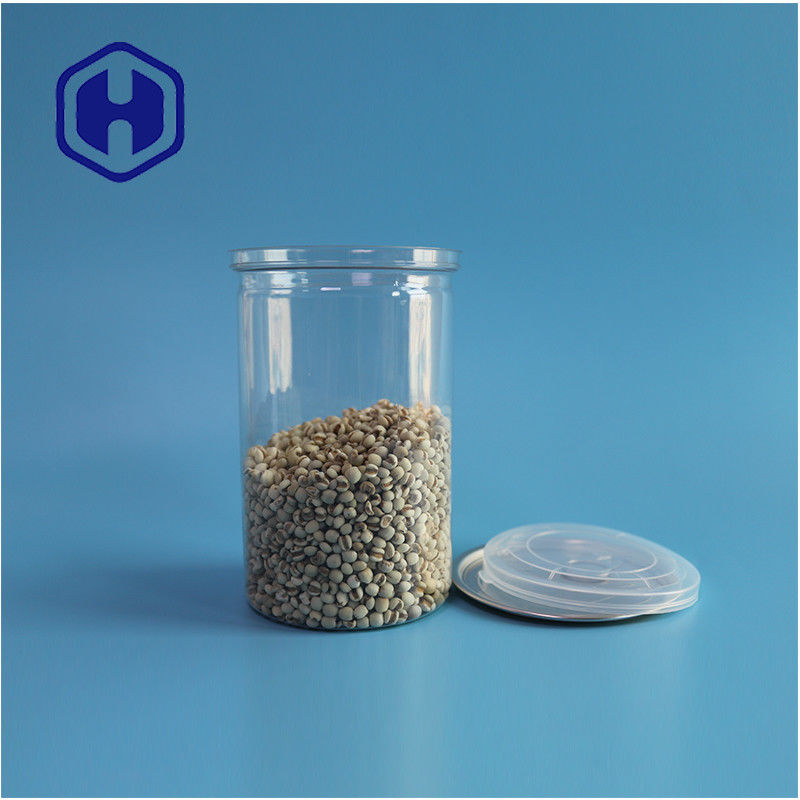 Środki morskie orzechy Żywność Bezpieczna Przejrzystość Recyklingowa Okrągła puszka PET Żywność z łatwym otwartym końcem