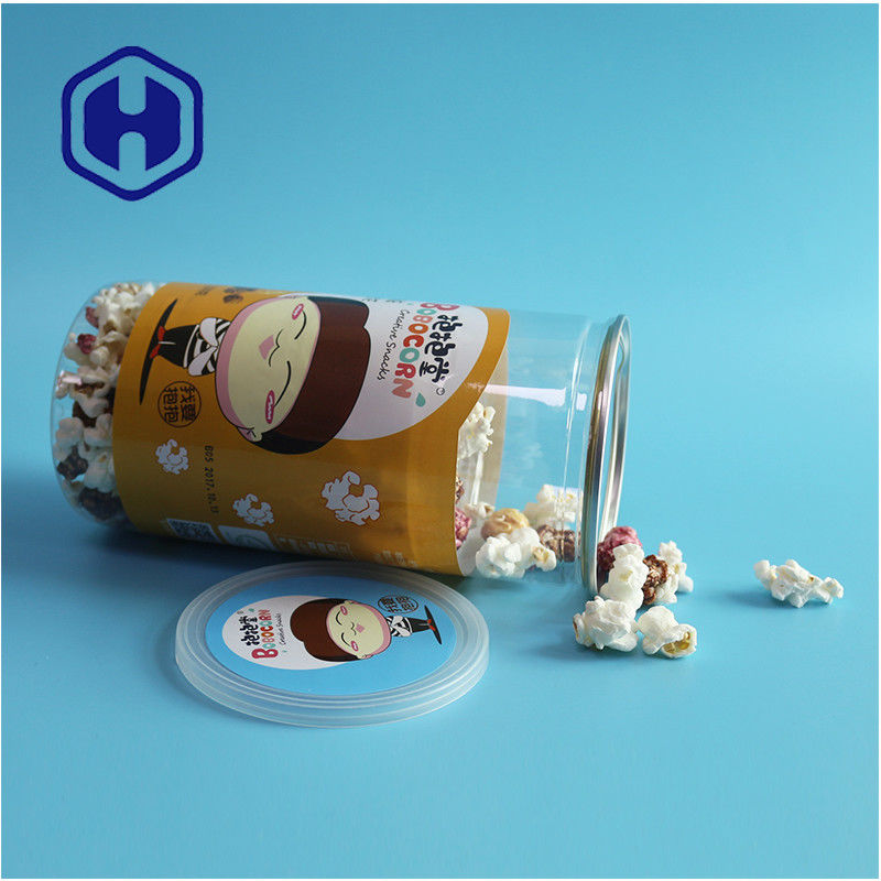 Chiny Producent popcorn 1400ml Cylindrical recykling PET Can Leak Proof
