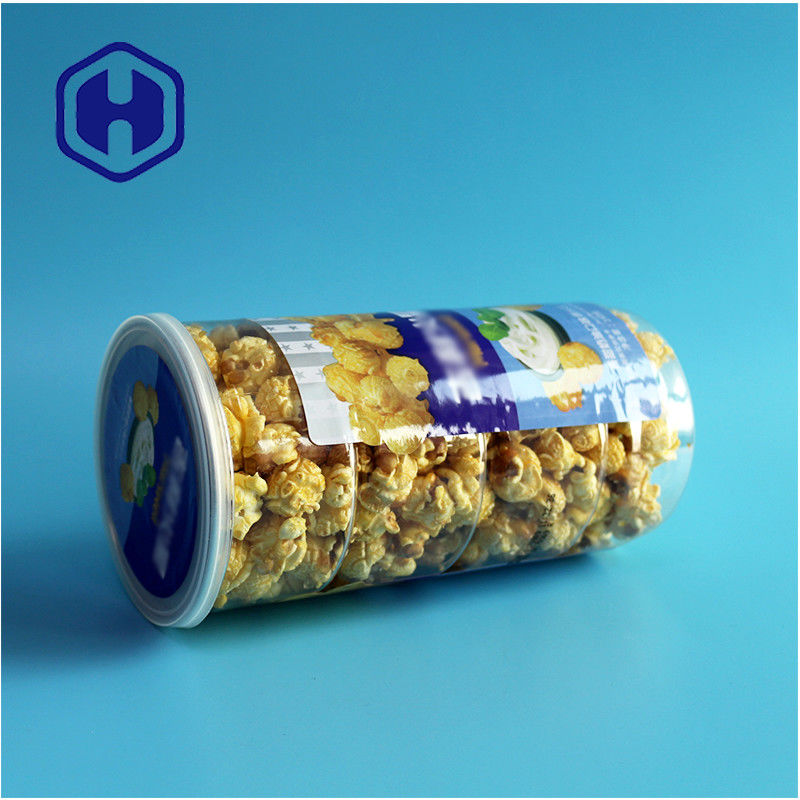 Chiny Producent popcorn 1400ml Cylindrical recykling PET Can Leak Proof