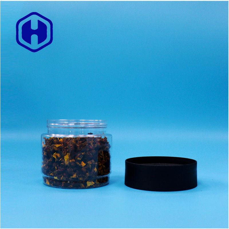 400 ml okrągłego słoika z tworzyw sztucznych PET dla żywności dla motyla groszek Lotus nasiona Sago kukurydza