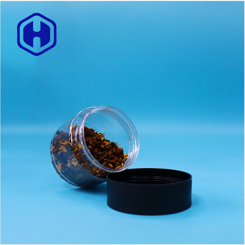 400 ml okrągłego słoika z tworzyw sztucznych PET dla żywności dla motyla groszek Lotus nasiona Sago kukurydza