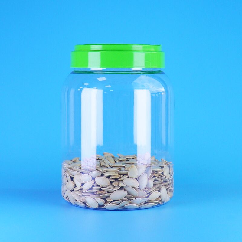 Żywność Stopień żywnościowy Płaska czapka Jasna kawa Cukierki Nasiona lotosu Żywność dla niemowląt PET Okrągła słoik z tworzywa sztucznego