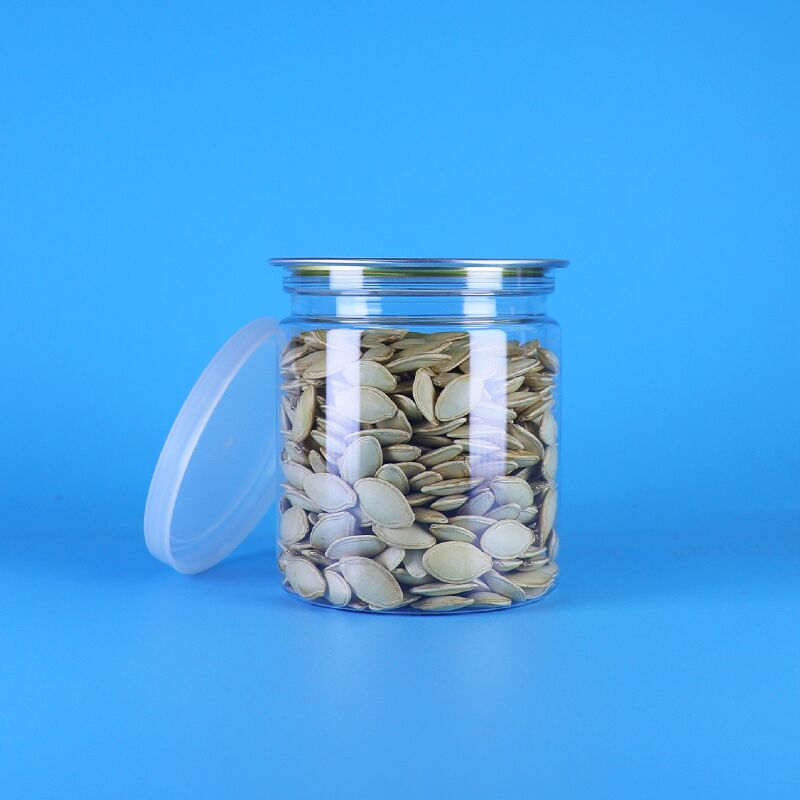 Bezprzewodowy 250 ml PET łatwo otwarte pokrywy plastikowe brzoskwinie może szynki groszek rozwiązania opakowania spożywczego