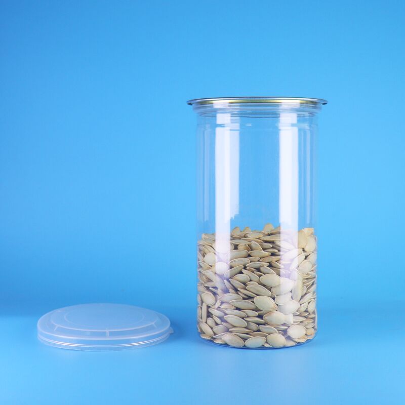 BPA-free 700 ml PET Jar z łatwo otwartą pokrywą do przechowywania i pakowania żywności