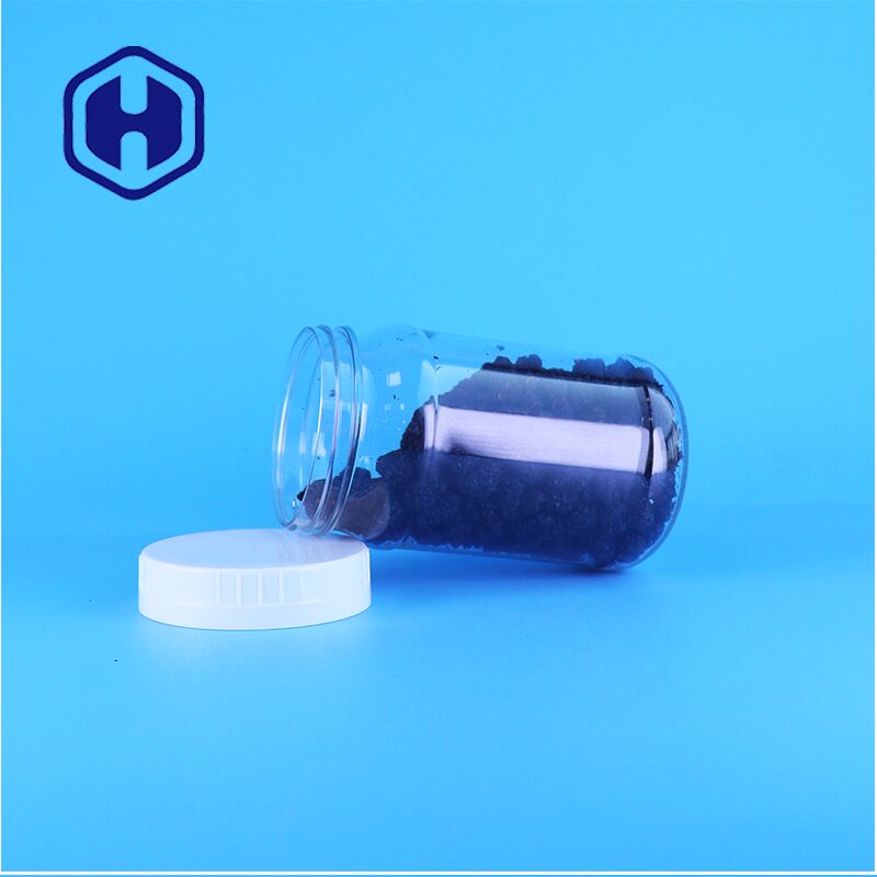 Wyższa jakość żywności Przechowywanie Przejrzysty słoik z PET do sosów przekąski Słodycze Bezpieczne Stylowe Funkcjonalne