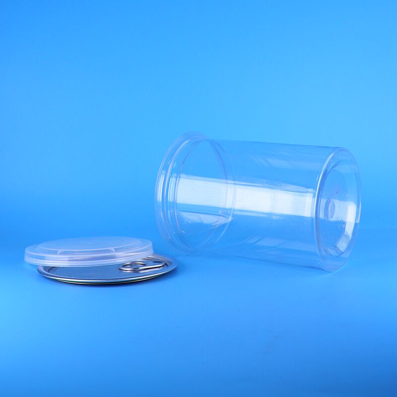 Wytrzymałe pojemniki PET do żywności Przejrzyste pojemniki do przechowywania ciast Ciasteczka Cukierki Cukierki z łatwo otwartą pokrywą