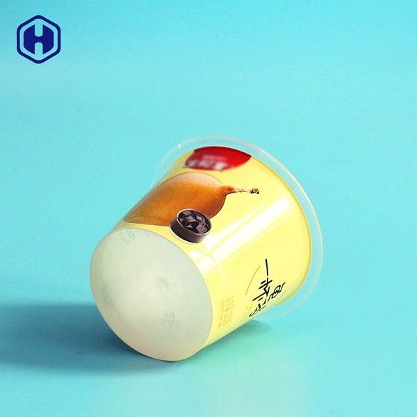 Sok owocowy IML Cup Folia Top Płynny dowód szczelności Kolorowy pusty kubek jogurtowy