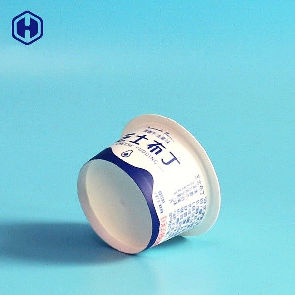 Pusty Okrągły Kubek IML Opakowanie Budyń Cienkie Ścianki Mini Rozmiar 3OZ 90 ML