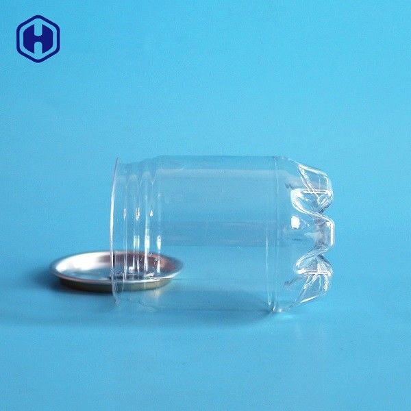 Lekkie plastikowe puszki na napoje 8OZ 250 ml 206 SOT / RPT Aluminiowa pokrywka