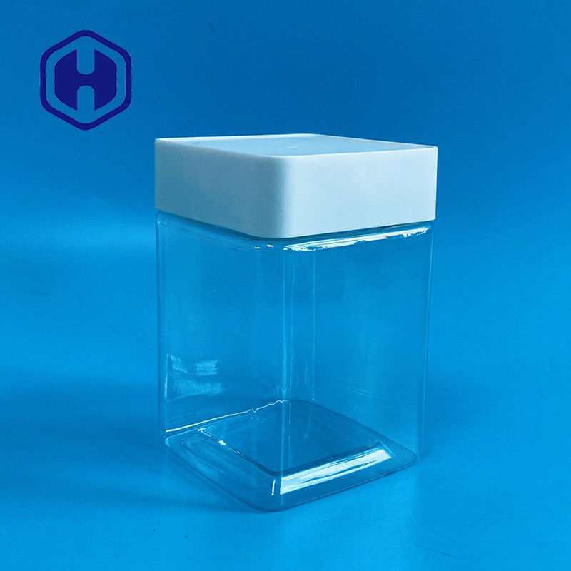 Przezroczysty plastikowy słoik do ciastek dla zwierząt na daktyle Nasiona prawoślazu orzechowego Suszone owoce warzywne