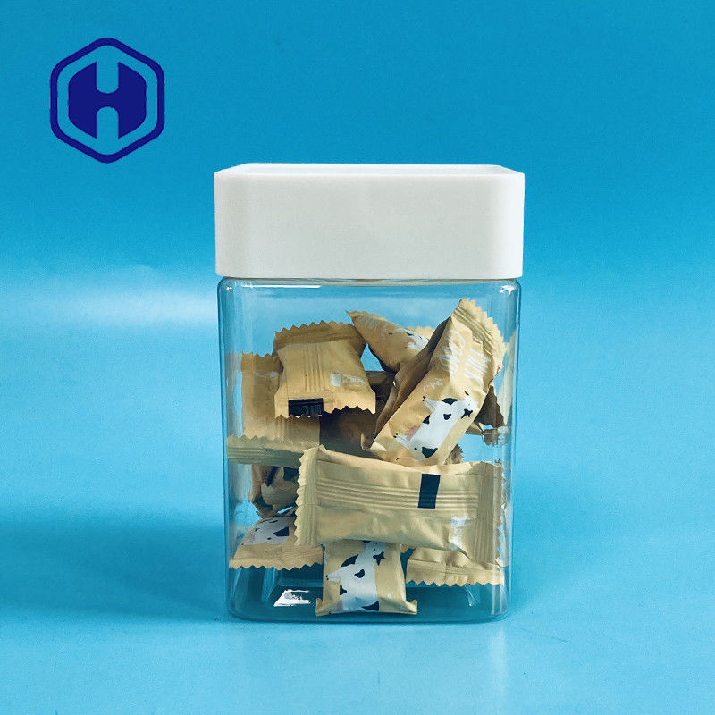 Przezroczysty plastikowy słoik do ciastek dla zwierząt na daktyle Nasiona prawoślazu orzechowego Suszone owoce warzywne