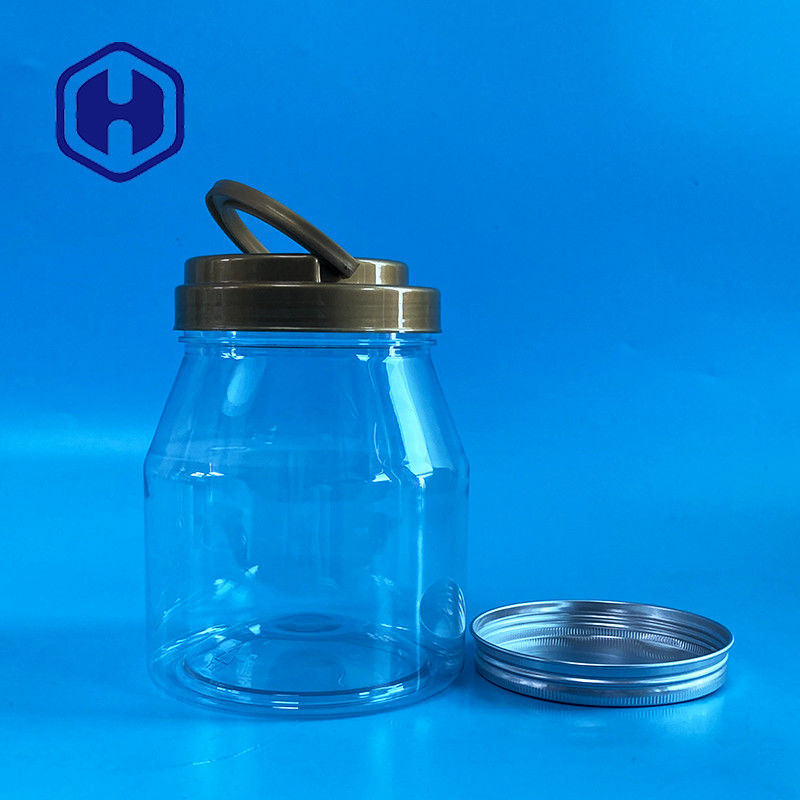 900 ml 30 uncji Puste przezroczyste plastikowe słoiki do Konjac Jelly Gummy Cat Dog Snacks Crackers