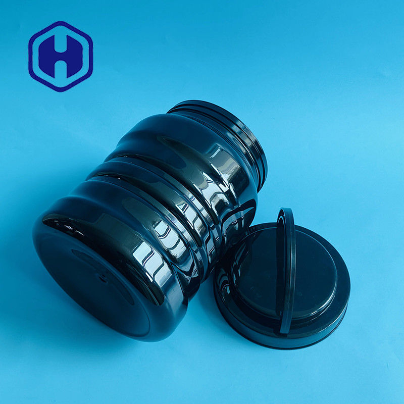 Niestandardowy uchwyt z nakrętką 2450 ml Plastikowy słoik PET do nakrętek metalowych małych części