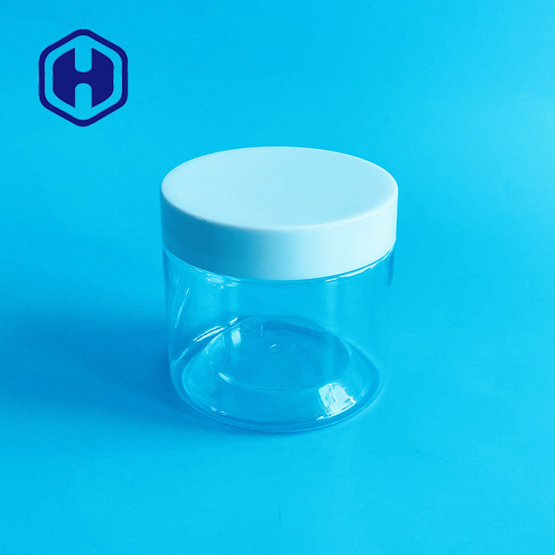 180 ml 6 uncji przezroczystych plastikowych słoików kosmetycznych Skincare Cream Facial Mask Gel Scrub Storage