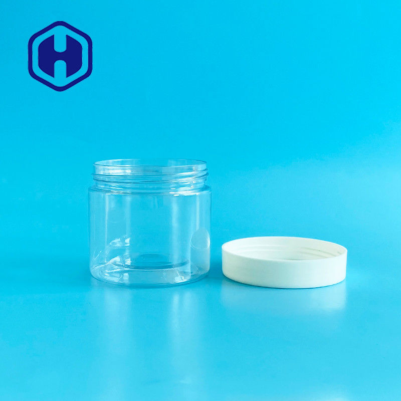 180 ml 6 uncji przezroczystych plastikowych słoików kosmetycznych Skincare Cream Facial Mask Gel Scrub Storage