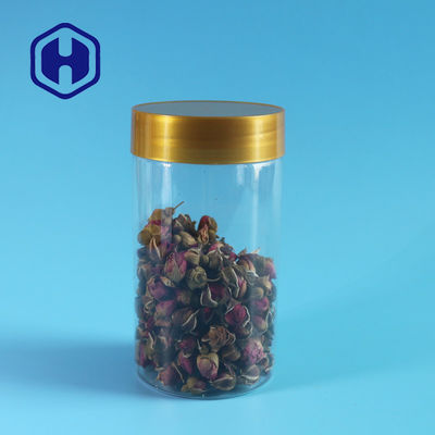 Okrągły prosty 300 ml hermetyczny plastikowy słoik Bezpieczny dla żywności o wysokości 116 mm