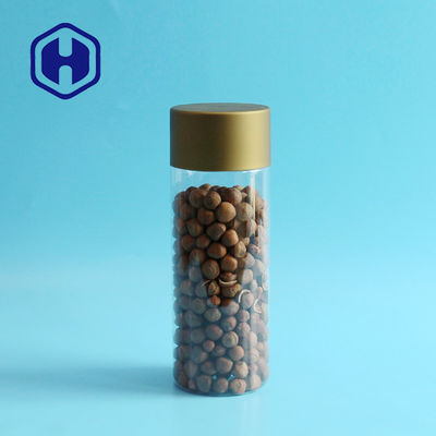 Bpa Free Round Long Lid Plastikowe pojemniki na słoiki do suchego popcornu Fruis 1136 ml