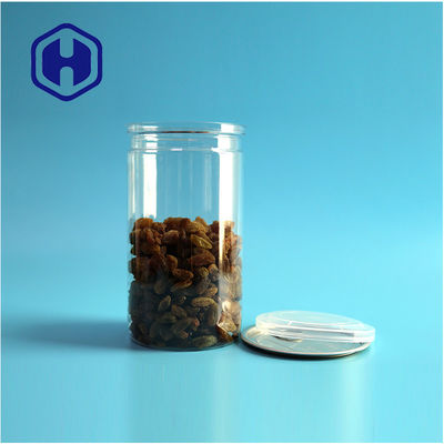 500 ml Wzory indywidualne Śniady Produkty spożywcze Powtórnie używalne puszki z tworzyw sztucznych PET do pakowania żywności