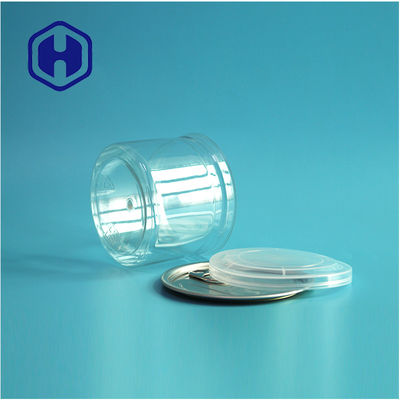 Cukierki Czekolada przekąska 250ml 8oz Przejrzysty Przejrzysty PET może opakowanie z łatwym otwartym końcem