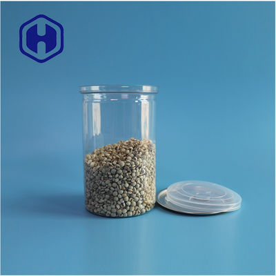Środki morskie orzechy Żywność Bezpieczna Przejrzystość Recyklingowa Okrągła puszka PET Żywność z łatwym otwartym końcem