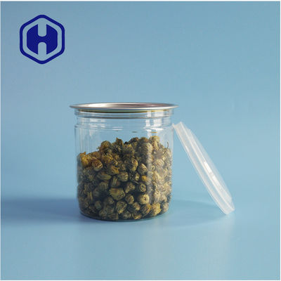 Opakowania dla supermarketów Bezprzewodowe do wycieku plastikowe puszki z ciasteczek PET z łatwo otwieranymi pokrywkami