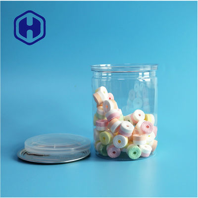 500ml 17oz Supermarket Opakowanie Przejrzysty PET Pudełka z plastikiem z łatwym otworem Aluminiowy koniec