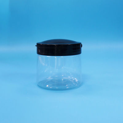 Żywność Przejrzysty Mały okrągły plastikowy słoik do przechowywania żywności Plastic Screw Top Lid