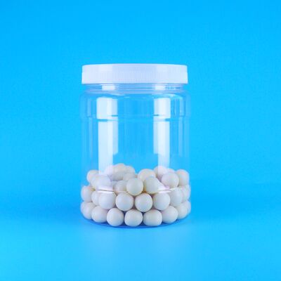 Szczelny, przezroczysty plastik PET na kawę, cukierki, orzechy włoskie, kanapki, ciasteczka, chrupiące orzeszki ziemne, słoiki, zakrętka