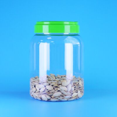 Żywność Stopień żywnościowy Płaska czapka Jasna kawa Cukierki Nasiona lotosu Żywność dla niemowląt PET Okrągła słoik z tworzywa sztucznego