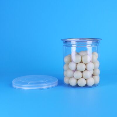 Pojemnik PET o pojemności 220 ml, wolny od BPA, z łatwo otwieraną pokrywką do pakowania owoców morza