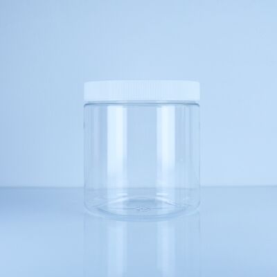 Żywność Środki przejrzyste śruby Cap PET Jar Na przekąski Słodycze Krakersy Bezpieczne wygodne