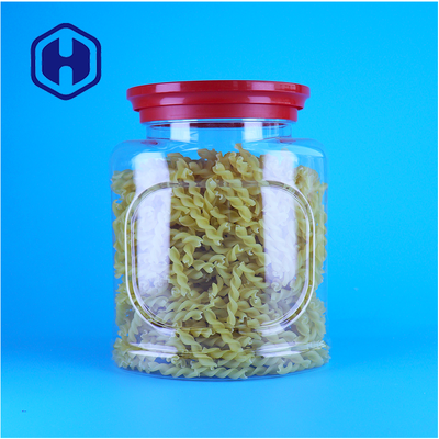 Przejrzysty plastikowy słoik ze śrubą pokrywą Popcorn Packaging Food Container OEM Manufacturer