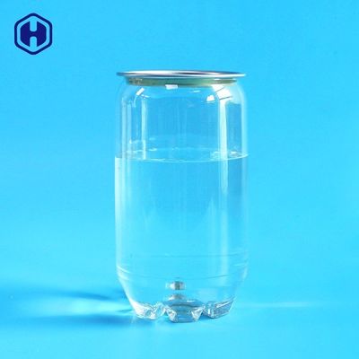 Przezroczyste plastikowe sody w puszkach PET 375ML 13OZ Gazowane opakowanie na napoje