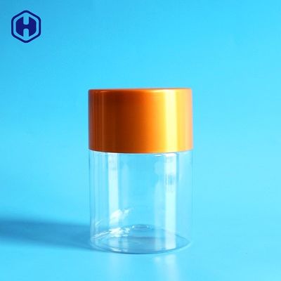 Małe puste szczelne plastikowe słoiki z 211 łatwo otwartym końcem 556 ml 19 uncji