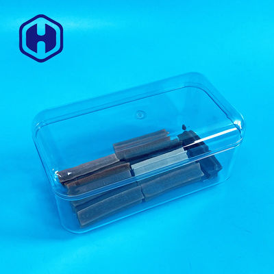 PET Deser Candy Cookie Treat Kwadratowe plastikowe pudełko do pakowania w kuchni DIY