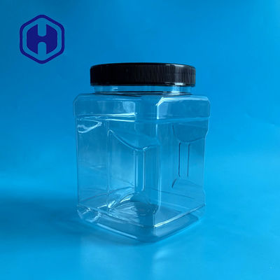 110mm plastikowy 1805ml 61oz chwytany słoik z szerokimi ustami do przechowywania w gospodarstwie domowym