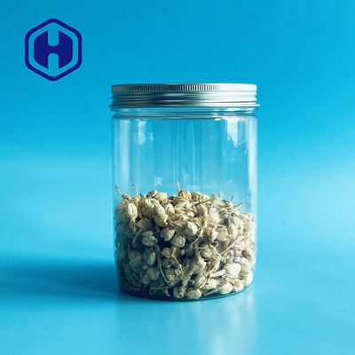 Czekoladowe cukierki 17 uncji 500 ml Plastikowe słoiki do marynowania Opakowanie z aluminiowymi pokrywkami z zakrętką