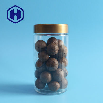 Szerokie usta Szczelny plastikowy słoik Chipsy kokosowe Przekąski Zakrętka 540 ml