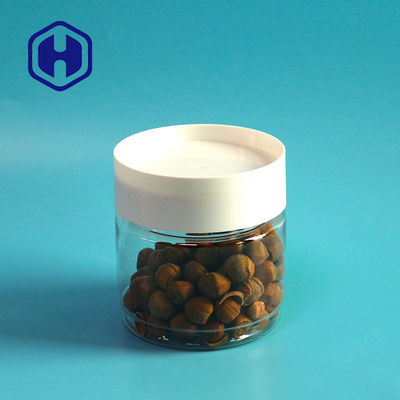 Supermarket Opakowania na żywność w puszkach 400 ml Okrągła plastikowa puszka PET do układania w stos